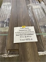 1072 SFT "JESSAMINE OAK" 7MM LAMINATE FLOORING