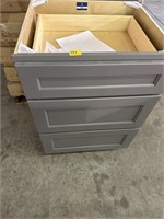 SMOKEY GRAY 21" X 21" VANITY DRAWER BASE