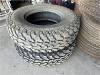 2 LT235/85R16 TIRES