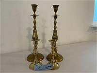 2 Sets of Brass Candlesticks (4pcs)