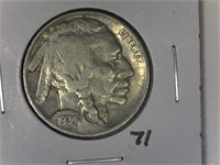 1934 Buffalo Nickel