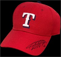 Autographed by #12 Texas Rangers