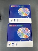 Lot of 2 LED Color-Changing Light Strips