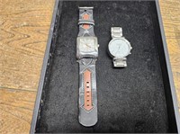 2 Montres Carlo Mens Watches #CS Untested