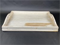 Distressed Wooden Serving Tray