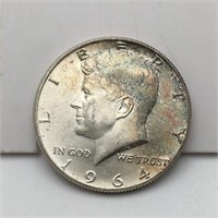 1964 Silver Kennedy Half Dollar