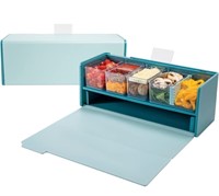 NEW $136 Mini Recipe Prep & Storage Station Mint