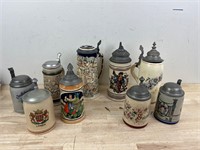 Vintage German Steins