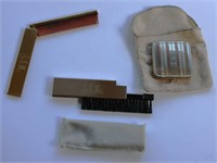 Vintage Compact & Brush Comb Set