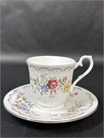 Royal Kent Bone China Teacup and Plate