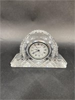 Vintage Waterford Crystal Mantle Clock