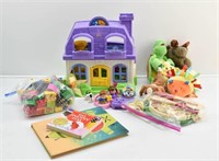 Group of Kid's Toys, Fisher Price, Duplo, Etc.
