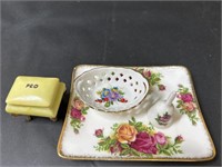Royal Albert, Reutter, Assorted Porcelain Items
