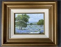 Pat McKinley Oil Painting Framed