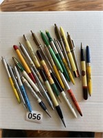 Lot of VTG Pens, Pencils, John Deere, ETC
