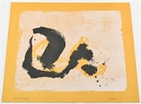 Cleve Gray Yellow Abstract Minter's Proof Print