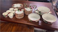 Forty-Seven Pcs of Franciscan Apple China