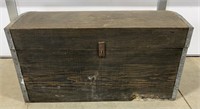 Vintage Wooden Trunk