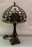 Leaded Glass Parlor Lamp