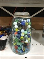 JAR OF MARBLES