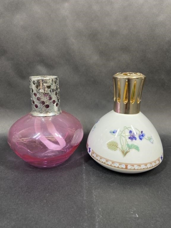 Redolere and Haviland Oil Lamps