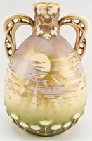 Art Nouveau Turn-Teplitz Bohemia Amphora Vase