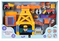 New 16 piece construction playset