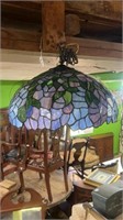 Stained Leaded Hanging Light