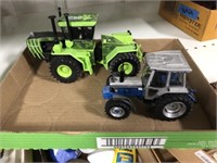 2 DIECAST TRACTORS