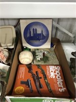 PLATE, BALL, GUN BOOKS