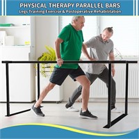 (read) YEEZOO Physical Therapy Parallel Bars, 8ft