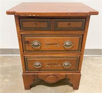 Pine-Tique 5-Drawer Side Table / Night Stand