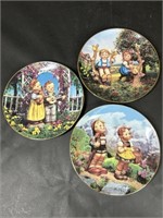 MJ Hummel Little Companions Collection Plates