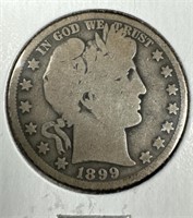 1899-O Silver Barber Half-Dollar G