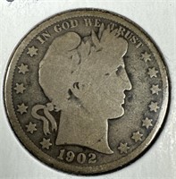 1902-O Silver Barber Half-Dollar G