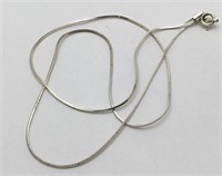 Sterling Silver Italian Necklace Chain