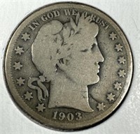 1903-S Silver Barber Half-Dollar G