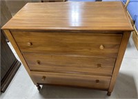 Vintage Chest of Drawers on Wheels