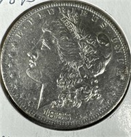 1883-O Silver Morgan Dollar AU