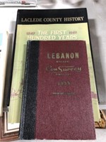 LACLEDE COUNTY AND LEBANON HISTORY BOOKS
