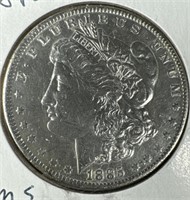 1885-O Silver Morgan Dollar MS