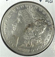 1886-O Silver Morgan Dollar AU