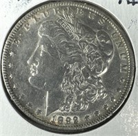 1892-O Silver Morgan Dollar AU