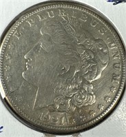 1921-S Silver Morgan Dollar XF