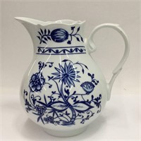 Blue Design Porcelain Creamer