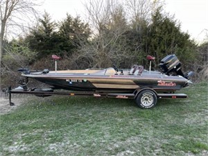 85 SKEETER 175SS BASS BOAT W 86 175 HP MERCURY &TR