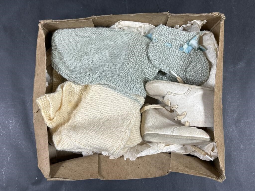 Knitted Baby Clothes, Baby Shoes
