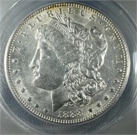 1888 Silver Morgan Dollar AU58 ANACS