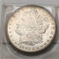 1883 O Morgan Silver Dollar