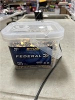 1375 RNDS FEDERAL .22 AMMO